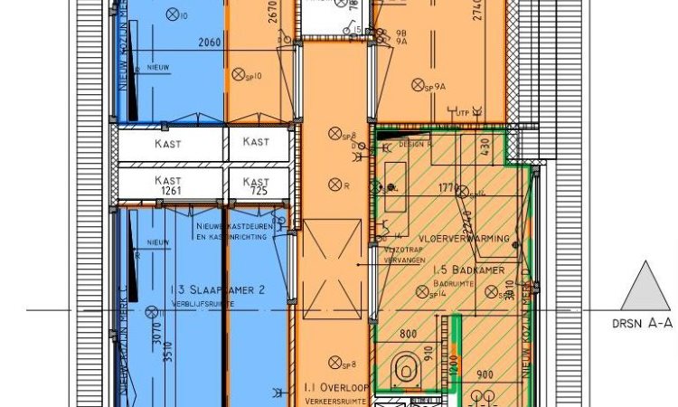 bestektekening plattegrond