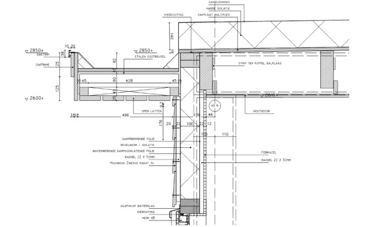 bestektekening villa