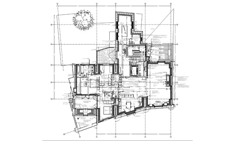 bouwkundig tekenwerk plattegrond