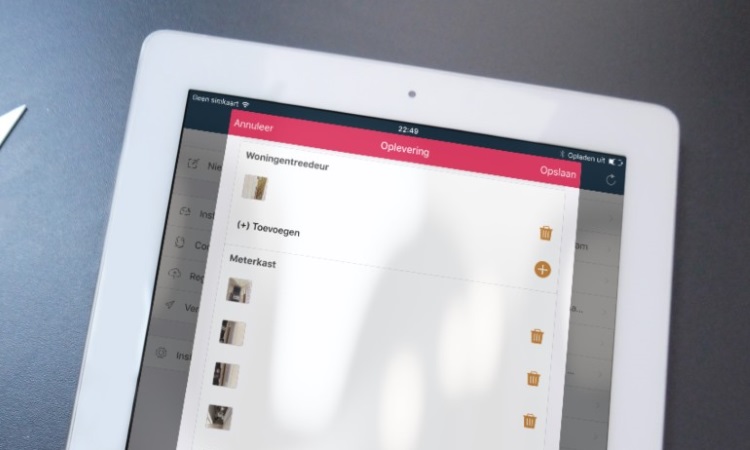oplever app formulier